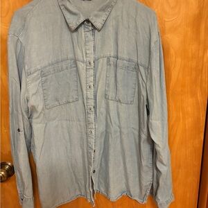 Light Blue Button-Up Shirt